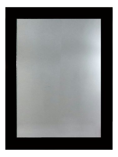 Espejo Marco Vidrio Color Negro 50x60 Vertical U Horizontal
