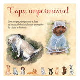 Capa Pet Chuva Cães Raças Grande