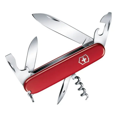 Victorinox Navaja Multiherramienta modelo Spartan color Roja Con 12 Usos o funciones | Envío gratis