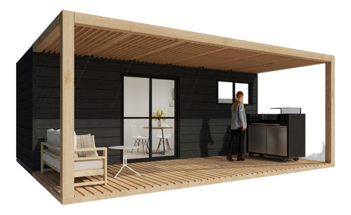  Tiny House Casa Container Modulo Habitacional Conteiner