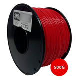 Filamento 3d Pla 3n3 De 1.75mm Y 500g Rojo