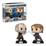 Funko Pop Star Wars Count Dooku Vs Anakin Skywalker Special