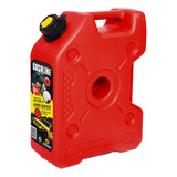 Bidón Rojo Combustible Extra Chato 8 Litros Driven Dv-be08-r