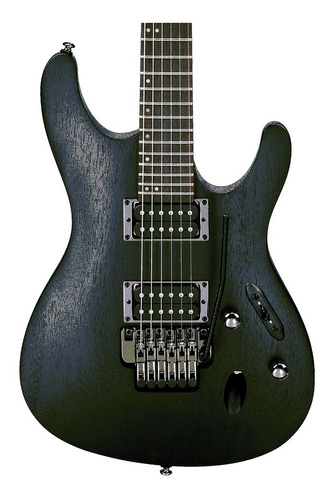 Ibanez S520-wk Guitarra Electrica Negra  Floyd Rose H-h 