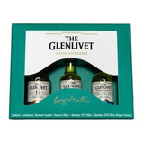 Whisky Glenlivet Miniaturas X3 Gift Box 15 Años+12 Años+ Fr 