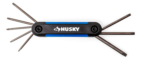 Husky Juego De Llaves Hexagonadeciegas Desplegables Torx