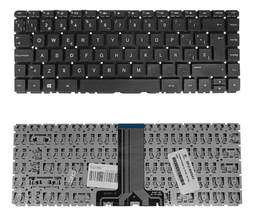 Teclado Portatil Hp 14-ab X360 14-ab 13-u001la 14-bs 14-av