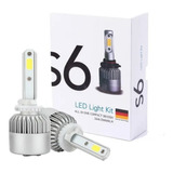 Kit Cree Led S6 9006 16000lm 12v Con Cooler 32000lm