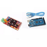 Kit Impresora 3d Shield Ramps 1.4 + Arduino Mega 