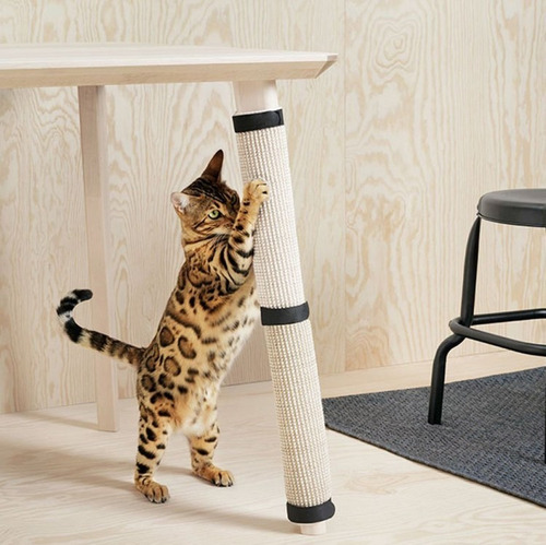 Rascador Alfombra Adaptable A Muebles Para Gatos