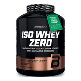 Suplemento En Polvo Iso Whey Zero  Biotech Iso Whey Zero Proteínas Sabor Café/leche En Pote De 2.27kg