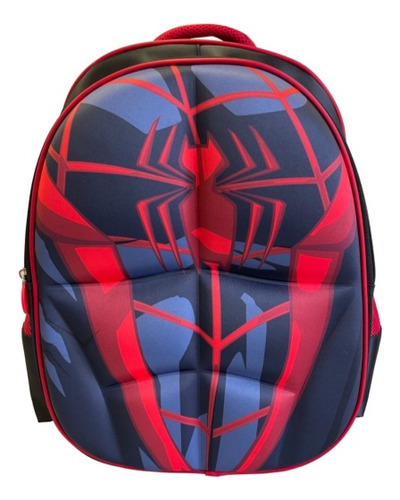 Mochila Spiderman Grande 3d Marvel Intek