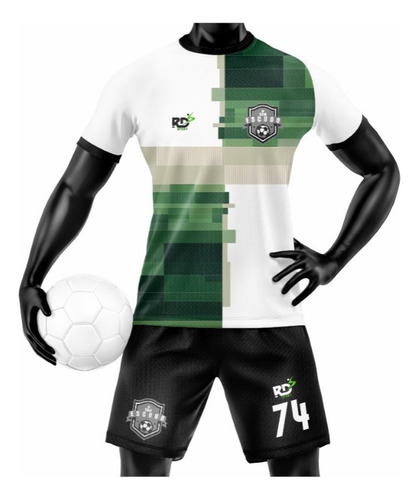 25 Kits Camisas E Calção Uniforme Futebol Personalizados