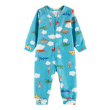 Macacão Soft Infantil Menino Estampado Roupas De Inverno