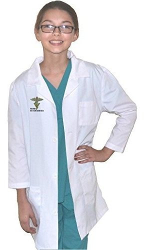 My Little Doc Kids Veterinarian Lab Coat (7) White