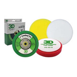 Kit De 5 Pulgadas Backing 5/16 + 3 Pads Europeos - 3d