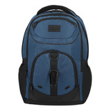 Mochila Xtrem West 358 Color Azul Diseño De La Tela Liso