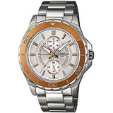 Reloj Casio Mtd1077d-7av Para Hombre Deportivo De Acero