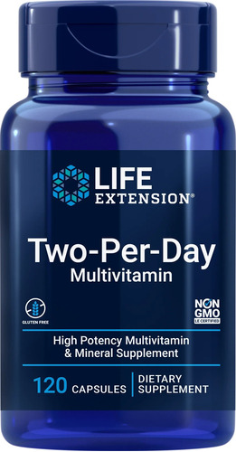 Life Extension - Two Per Day - Multivitaminico - 120 Caps
