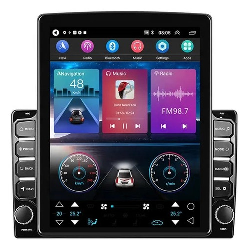 Autoestereo 9.7 Pulgadas Android Tipo Tesla 2din 