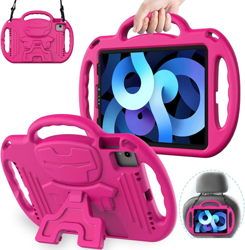 Funda iPad Air 5 2022/ Air 4 2020/ Pro 11 Para Niños  Rosa