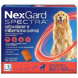 Nexgard Spectra Para Cães De 30,1 A 60kg - 1 Tablete