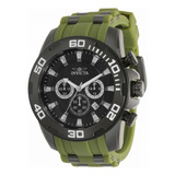 Reloj Para Hombres Inv Pro Diver 35399 Verde, Negro