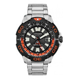 Relógio Citizen Aqualand Promaster Diver Gmt Bj7129-56e