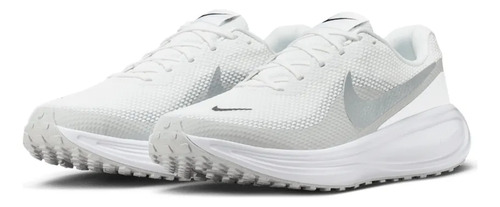 Nike Revolution 8 Tenis Blancos De Correr Para Hombre
