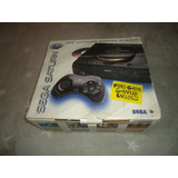 Consola Sega Saturn Con Caja Y 2 Juegos