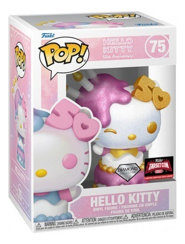 Funko Pop! Sanrio - Hello Kitty (50th Anniversary) Diamond