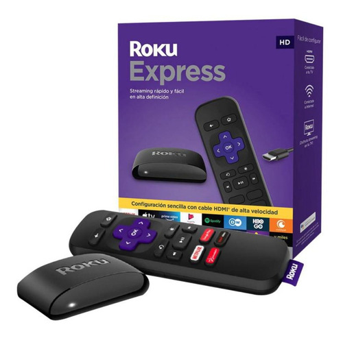  Roku Express 3930  Estándar Full Hd 32mb  Negro Con 512mb 