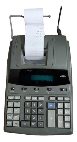Calculadora Impresora Cifra Pr-235 Color Gris (usada)