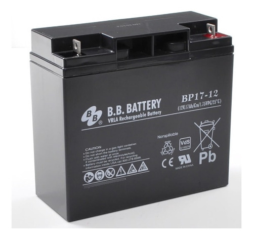 Batería De Respaldo Long Wp18-12shr 12v 18ah Recargable