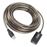 Extension Usb Activo 20 Mt Metros Blindado / Crisol Tecno