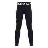 Leggings Coldgear® Negro Para Niño Under Armour