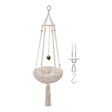 Macrame Gato Hamaca Columpio Cama Bohemio Ventana Percha