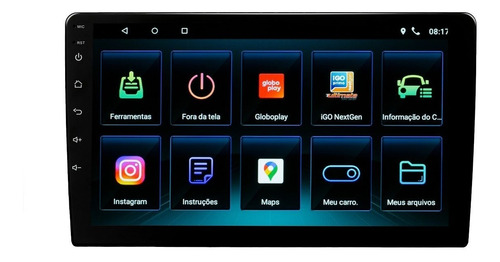 Central Multimidia Universal Slim Android 11 9p 2gb 32gb Gps