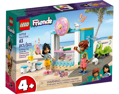 Kit Lego Friends 41723 Tienda De Donas (63 Piezas) 63