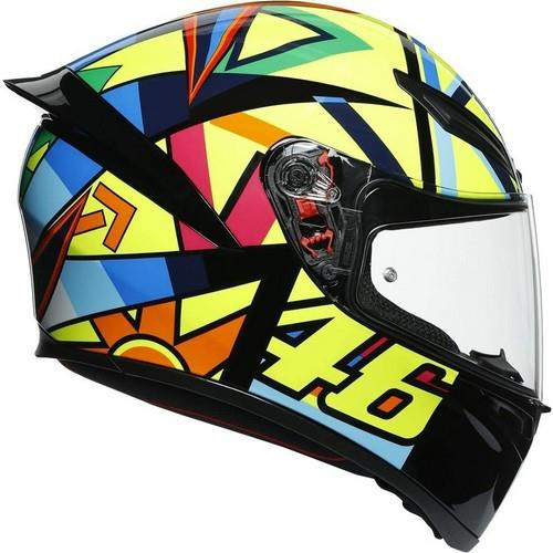 Casco Cerrado Agv K-1 E2205 Top-soleluna 2017 M/l Ama/ngo/az