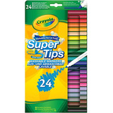 Crayola Supertips Rotuladores Para Colorear Con Punta De Fie