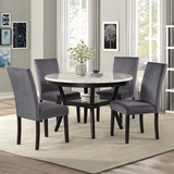 New Classic Furniture Celeste - Juego De Comedor Redondo De.