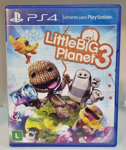 Little Big Planet 3 Ps4 Mídia Física Seminovo