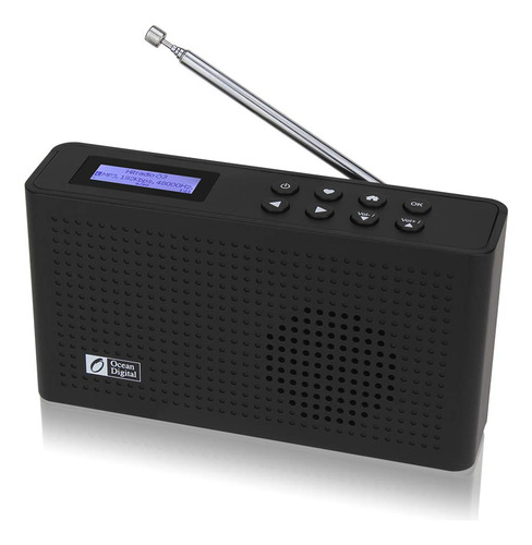 Ocean Digital Radio Portatil Wi-fi/fm Con Altavoz Bluetooth,