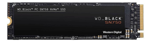 Disco Sólido Interno Wd Black Sn750 2tb Negro Nvme