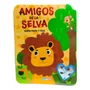 Libro Para Colorear Amigos De La Selva Súper Pinta Y Pega Con 100 Divertidos Stickers 72 Páginas Para Más De 4 Años
