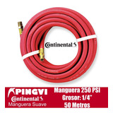 Manguera Aire Llantas 50mts 1/4 Presion 250psi Continental S