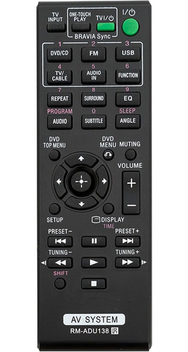 Control Remoto Para Sony Muteki Hometeather Receiver