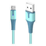 Cable De Datos Mv436 Para Micro Usb 3.4a 100 Cm Carga Rápida