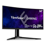 Monitor Gaming Curvo 34  1440p Viewsonic Elite Xg341c-2k Com